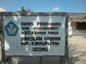 SDI Kayu Putih Kabupaten Kupang Jadi Sekolah Siaga Bencana