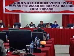 Sidang II Tahun 2020/2021 DPRD Kota Kupang Ditutup