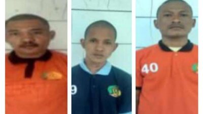 Tiga napi yang kabur dari Rutan Kelas IIB Ruteng, Manggarai