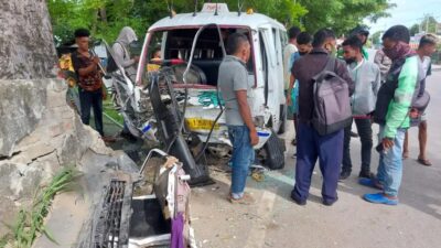 Kronologi Kecelakaan Beruntun di Jalan Timor Raya, Dua Angkot Ugal-ugalan