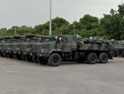 36 Kendaraan Tempur Perkuat Batalyon Artileri Medan Kupang