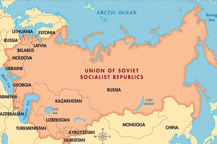 15 Negara Pecahan Uni Soviet, Siapa Saja Selain Rusia dan Ukraina