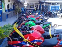 Meresahkan Warga, Ratusan Sepeda Motor di Kupang Berknalpot Racing Terjaring Operasi