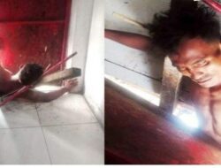 Sial, Pencuri Terjepit di Pintu Besi Saat Hendak Masuk Rumah Korban