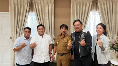 Jelang Acara HUT ke-3, Komodo Moge Temui Penjabat Wali Kota Kupang