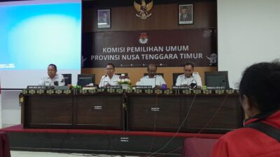 1.091 Bacaleg Dinyatakan ‘Belum Memenuhi Syarat’, KPU NTT Minta Parpol Segera Sampaikan Perbaikan