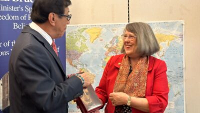Menkumham Promosikan Kebebasan Beragama Indonesia di Hadapan Anggota Parlemen Inggris
