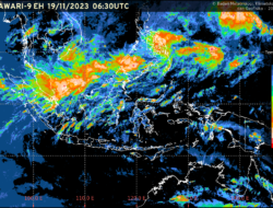 Ramalan Cuaca BMKG Provinsi NTT Senin 20 November 2023, Pulau Timor Tanpa Hujan, Flores Hujan Ringan