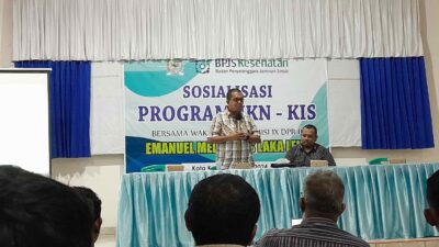 Melki Laka Lena Imbau Masyarakat Gunakan BPJS Saat Sakit dan Sehat