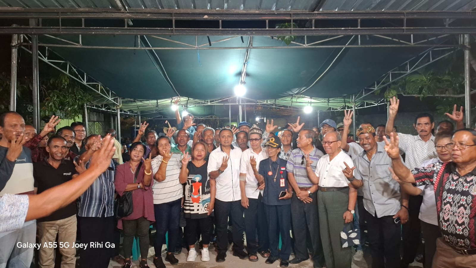 Relawan SIAGA Kota Kupang Solid Dukung Kemenangan Simon Petrus Kamlasi-Adrianus Garu