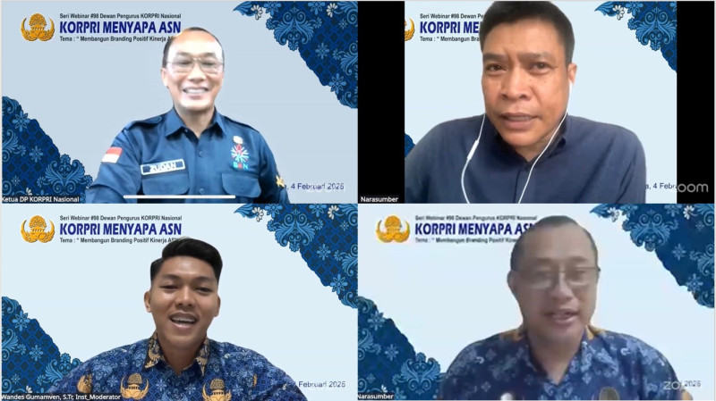 Webinar Korpri Menyapa ASN Seri ke-98