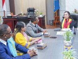 Wakil Wali Kota Kupang dan Konsulat Timor Leste Bicarakan Kerjasama di 4 Sektor