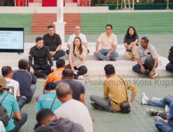 Samakan Visi, dr Christian Widodo dan Serena Francis Jumpa Awak Kebersihan Kota Kupang