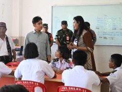 Wapres Gibran Rakabuming Kunjungi SMK Maritim Nusantara Kupang yang Dipimpin Jesica Sodakain