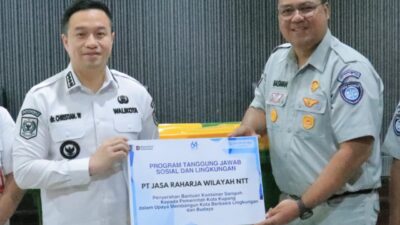 Program Penanganan Sampah Wali Kota Kupang dapat Dukungan Jasa Raharja NTT