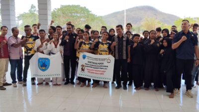 Wakil Bupati Nagekeo Lepas Keberangkatan Kontingen POPDA VII Tingkat Provinsi NTT