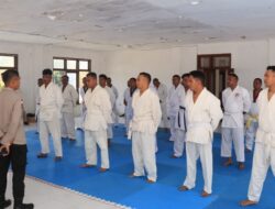 Polres Nagekeo Gelar Ujian Bela Diri Jelang UKP 1 Januari 2026