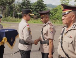 Sertijab Kabag Ops Polres Nagekeo, Respons Cepat Isi Jabatan Pengendali Operasional