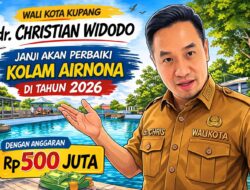 Wali Kota Kupang Janji Perbaiki Kolam Airnona Tahun 2026